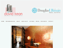 Tablet Screenshot of davidkean.com